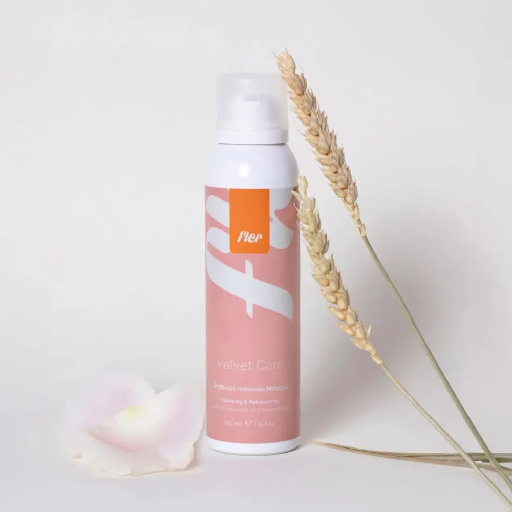 FLER Velvet Care Intimate Prebiotic Mousse 150ml - Мус для інтимної гігієни з пребіотиком - фото №5 FLER Velvet Care Intimate Prebiotic Mousse 150ml - Мус для інтимної гігієни з пребіотиком - фото №5